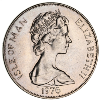 Isle of Man US 1976 Bicentennial Crown_obv