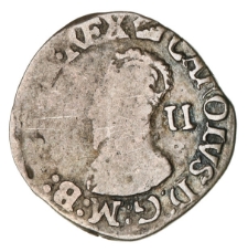 Charles I, Halfgroat, Tower Mint Under King, VG_obv