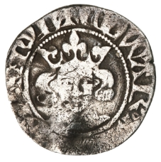 Edward III (1327-1377), Penny, Durham Very Good_obv