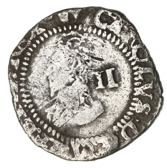 Charles I, Halfgroat, Tower Mint Under King, Fine_obv
