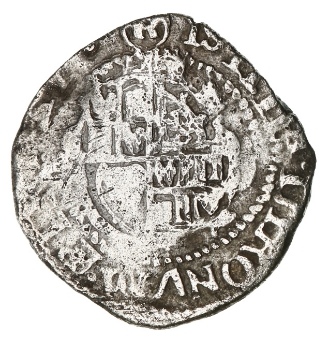 Charles I, Halfgroat, Tower Mint Under King, Fine_rev