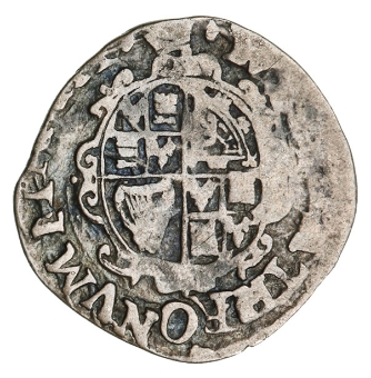 Charles I, Halfgroat, Tower Mint Under King, VG_rev