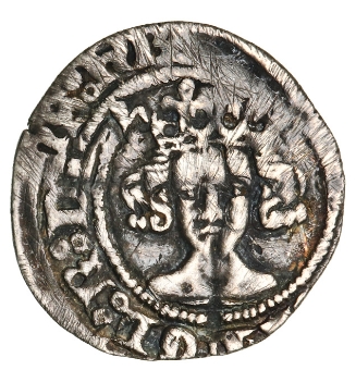 Edward III (1327-1377), Penny, Durham, Fine_obv
