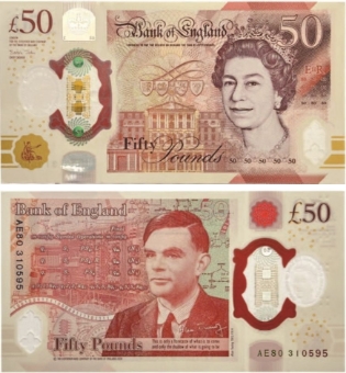 Sarah John £50 Polymer Eliz II B418 AE80 Last Unc