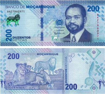 Mozambique 200 Meticais 2024 P-New Unc