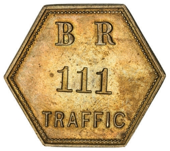 Pair of British Rail Tallies