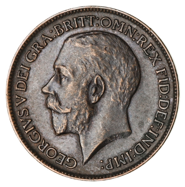 George V Farthing 1911 Extremely Fine_obv