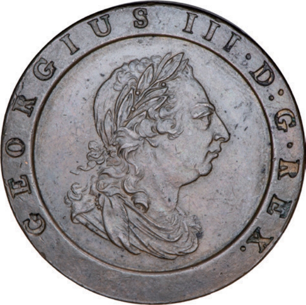 George III 1797 Twopence Very Fine_obv