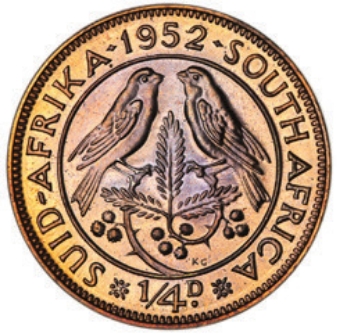 South Africa, George VI, 1952 Proof Set_rev
