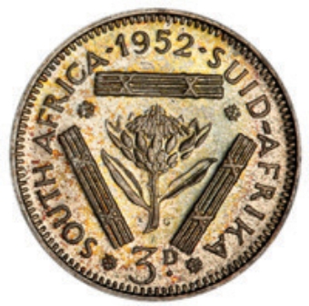 South Africa, George VI, 1952 Proof Set_rev