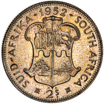 South Africa, George VI, 1952 Proof Set_rev