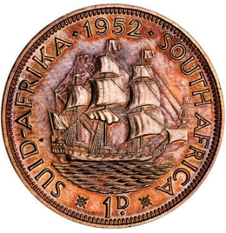 South Africa, George VI, 1952 Proof Set_rev