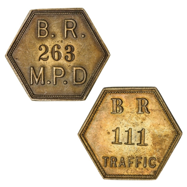 Picture of Pair of British Rail Tallies