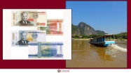 Picture of Lao Kips Featuring Mekong River