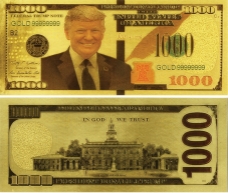 Smiling Trump 1000 Gold 99999999