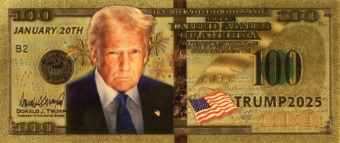 Donald Trump ‘Banknotes’ On ‘Gold