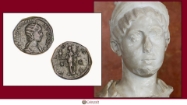 Picture of Roman Coins Honouring Julia Avita Mamae (182-192 AD)
