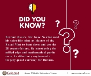 Picture of Isaac Newton the Counterfeiter catcher