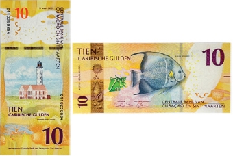 Curacao & St Maarten 10 Guilders (2025) P-New  Unc