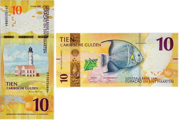 Curacao & St Maarten 10 Guilders (2025) P-New  Unc