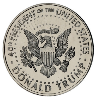 Trump 2024 Silver Coloured Medal_rev