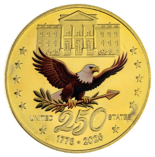 American Bald Eagle 250th Anniversary Medal_obv