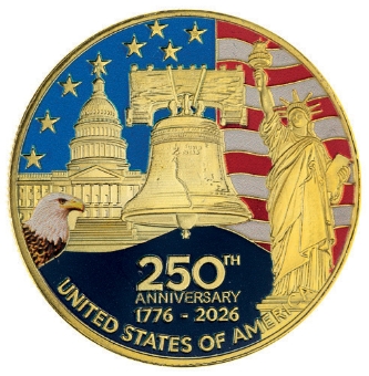 American Bald Eagle 250th Anniversary Medal_rev