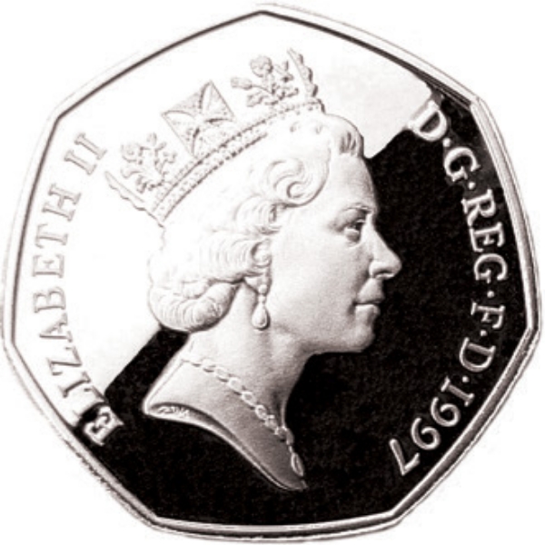 1997 50p Silver Proof Piedfort_obv