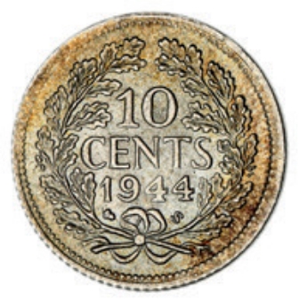 Netherlands 10c 1942 S_rev