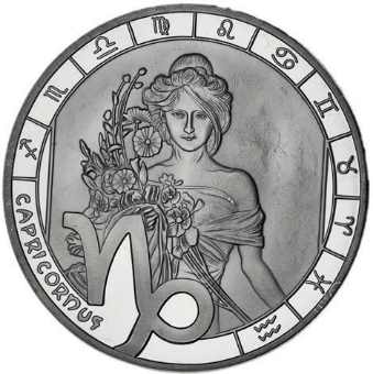 Elizabeth II Zodiac Coins from Cameroun_rev