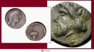 Picture of Greek Coin Honouring Saratokos (407 BC - 369 BC)