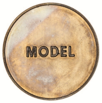 Edward VIII Silver Model Crown_rev