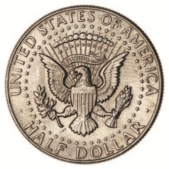 USA Kennedy Half $ Choice Uncirculated 1964_rev
