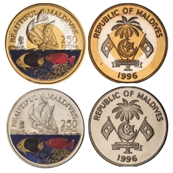 Rare Maldives Pattern Crowns