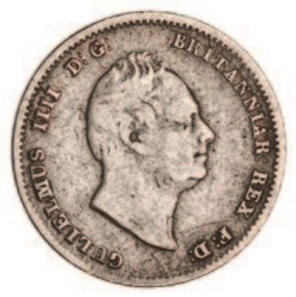 William IV Groat Fine_obv