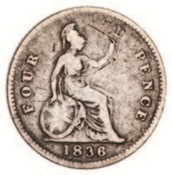 William IV Groat Fine_rev