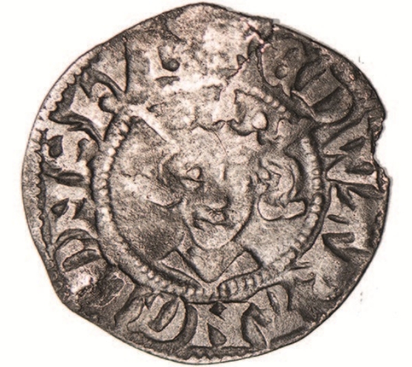 Edward II Penny VG_obv