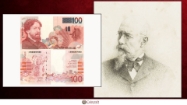 Picture of Belgian Francs Hounouring Hendrik Bayaert (1823 - 1894)