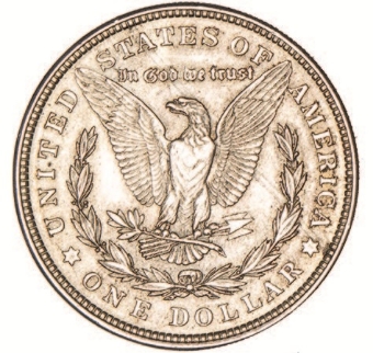USA Morgan Dollar Uncirculated_rev