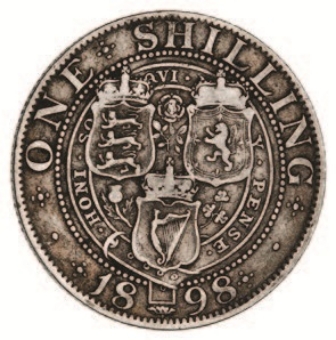 Victoria, Shilling, 1898, Very Fine_rev