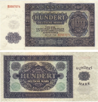 East Germany 100 Marks 1948 P15a aUnc